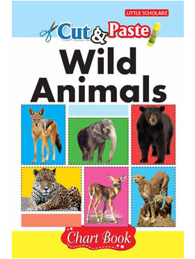 Little Scholarz Cut & Paste - Wild Animals